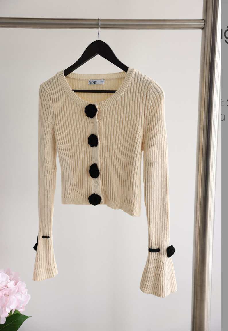 Camellia Knit Cardigan